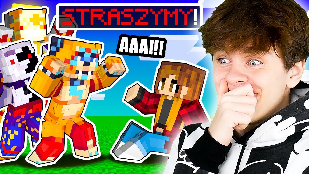 NAWIEDZAMY GRACZY SERWERA jako NOWE POSTACIE z FNAFa w Minecraft