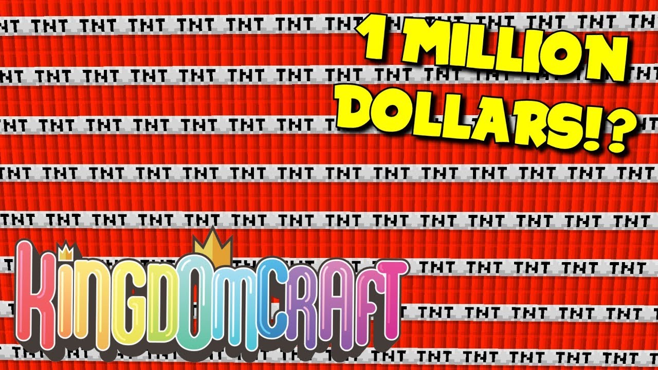 I SPENT A MILLION DOLLARS ON TNT! | Kingdom Craft #26