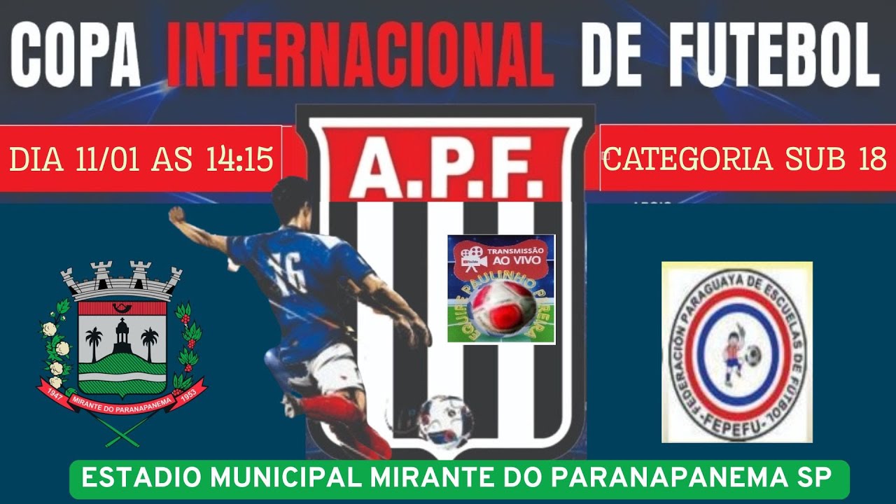 DIA 11/01 14:15 MIRANTE FC  X  COLON JA PARAGUAI SUB 18