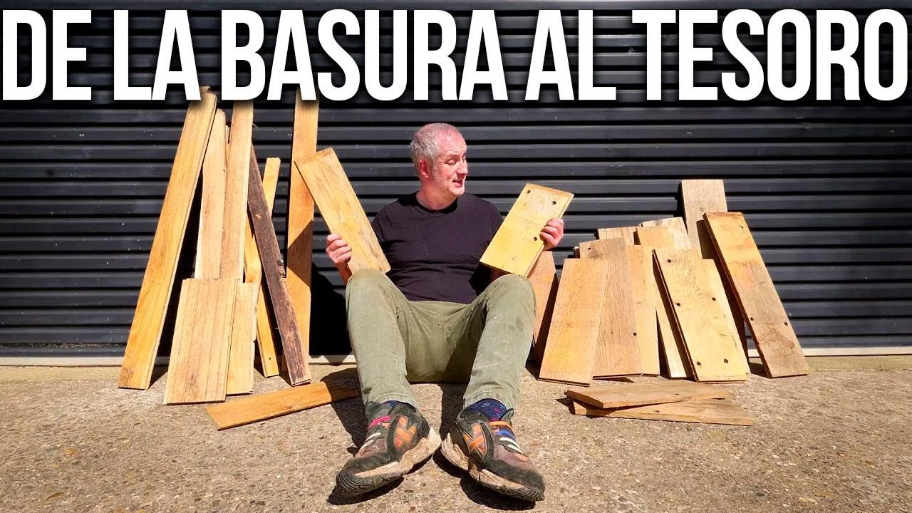 De madera olvidada a muebles increíbles