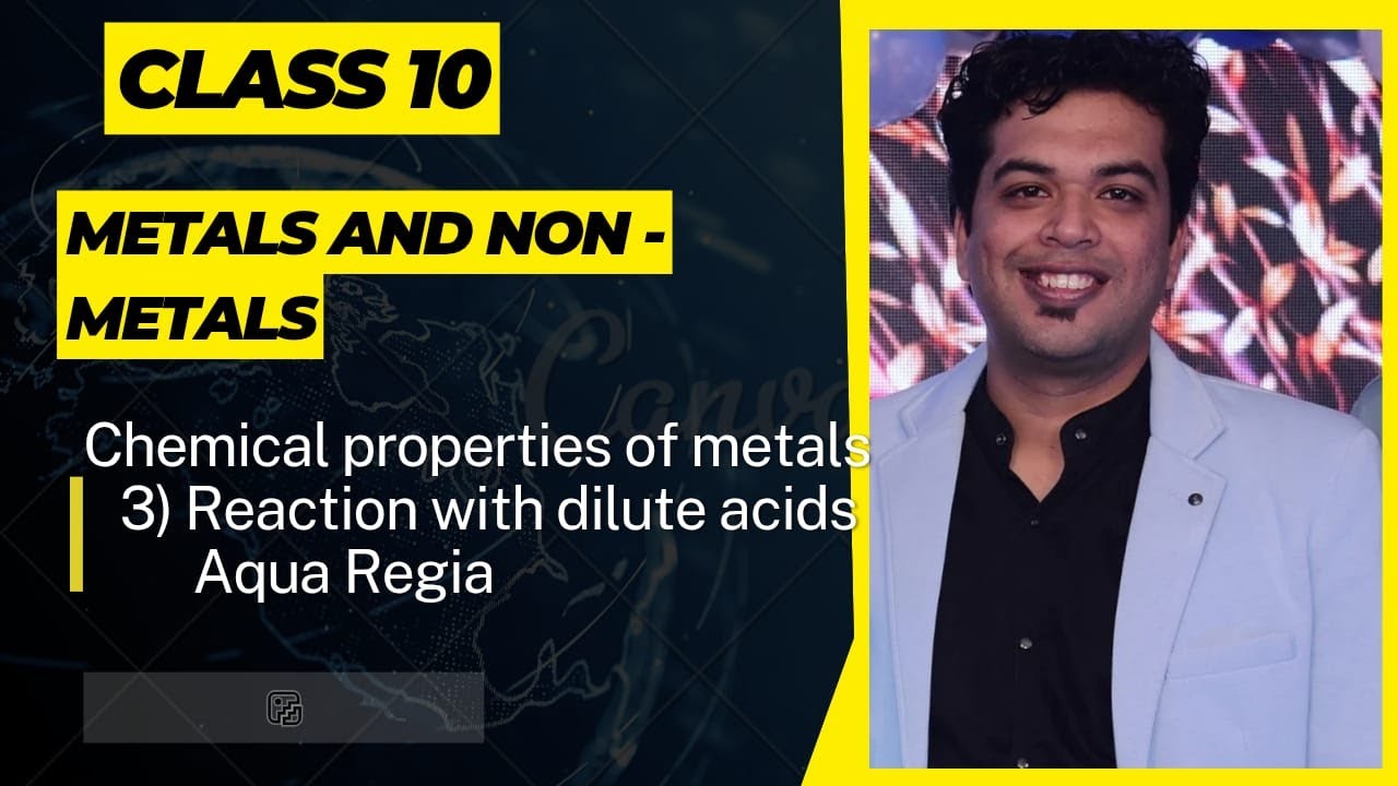Metals and Non Metals 04 - Reaction of metals with acids