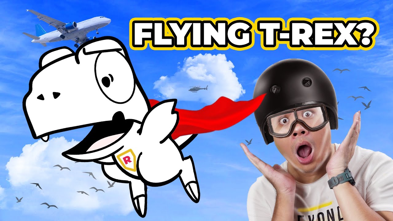 Rexie Is Injured! Can Baby T-Rex Fly? Dinosaur Animation For Kids - Rexie Episode 4