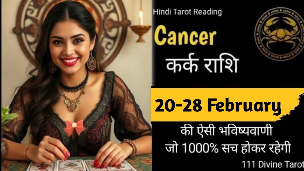 Cancer🎁🎊राशि👑(20 से 28)February 2026|Cancer Rashi #cancer#karkrashi#horoscope