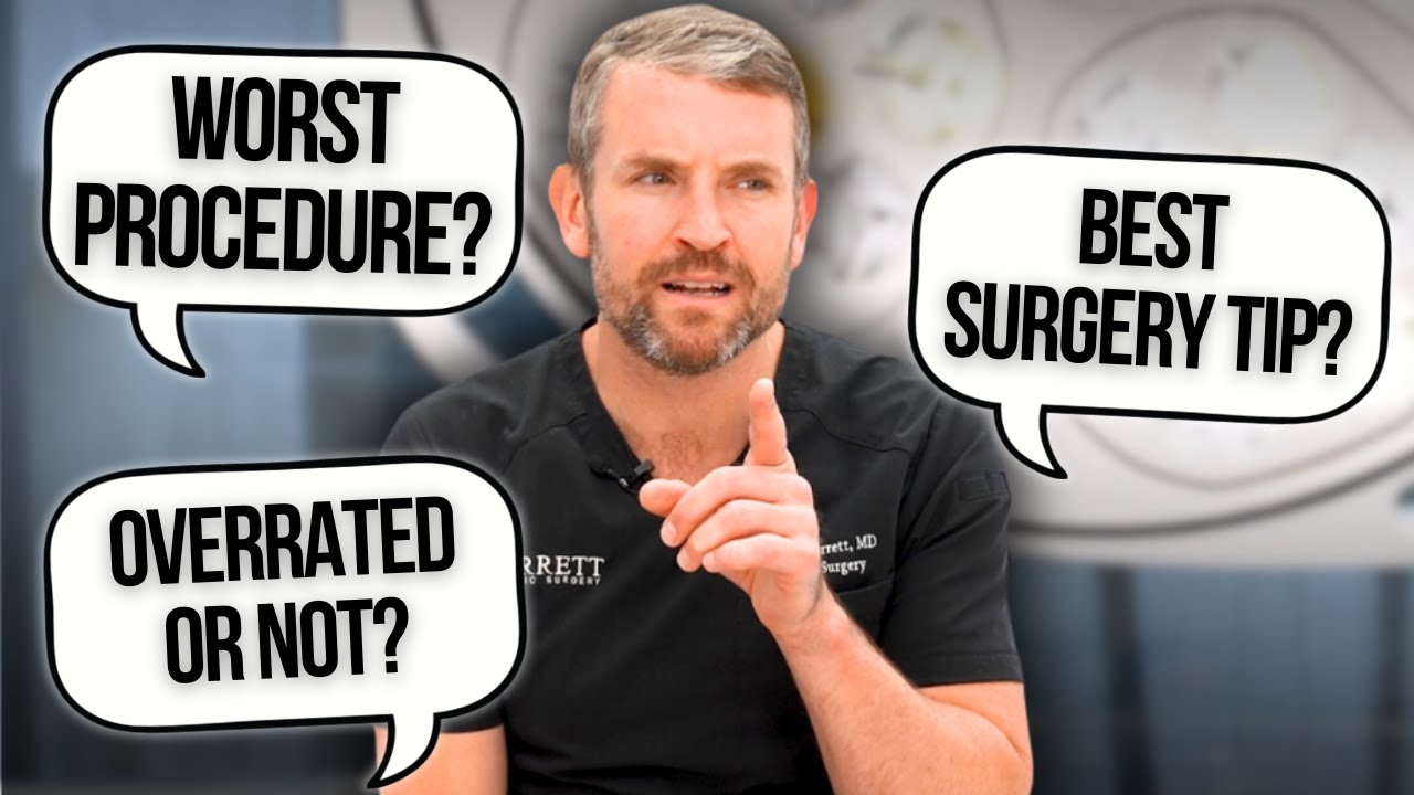 Rapid Fire Q&A With Plastic Surgeon Dr. Barrett!