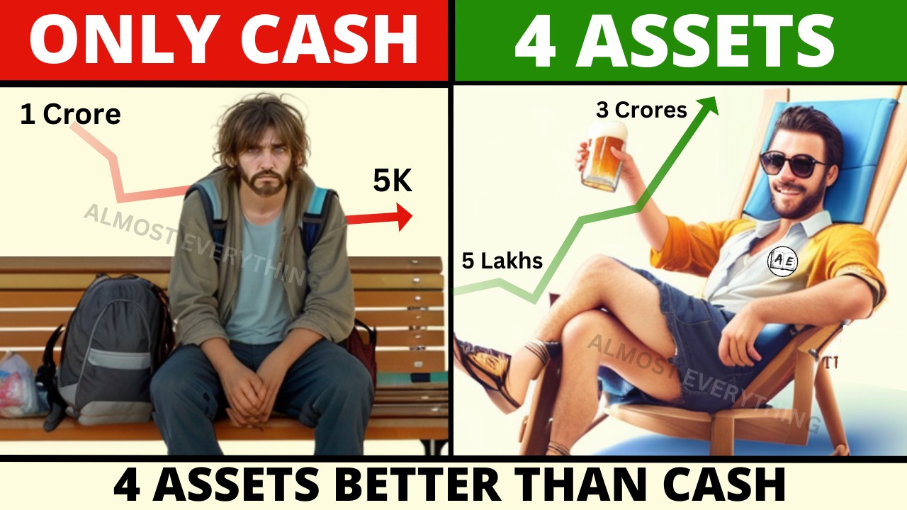 Money in Bank Will Not Make You Rich (Tamil) | 4 Types of Assets | Second Chance | almost everything