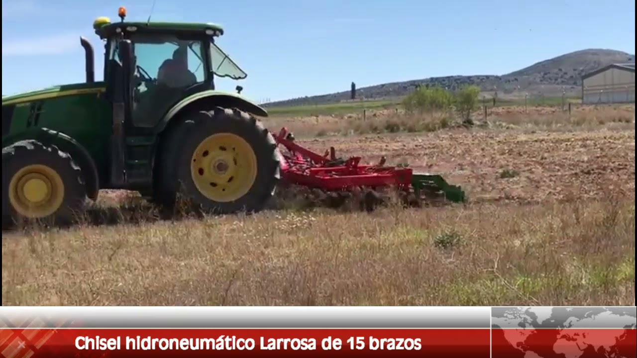 Chisel hidroneumático Larrosa de 15 brazos