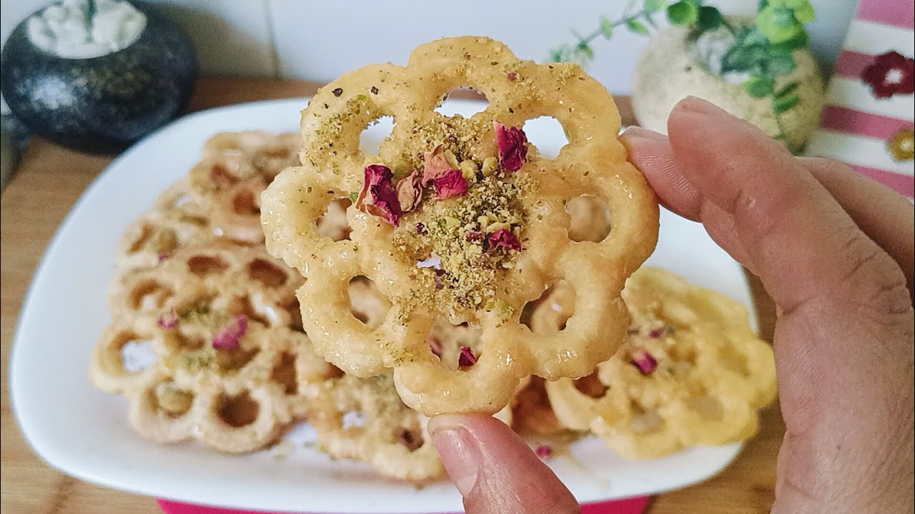 Recette Chbebek el jana🥰 🤩  شبابك الجنة أو حلوة الطابع من الحلويات التونسية الزمنية على طريقة ماما