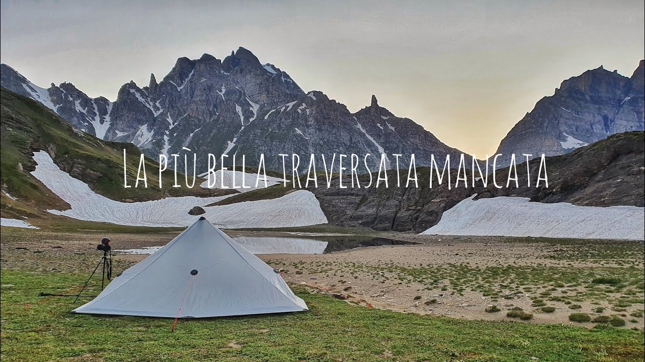 La più bella traversata mancata delle Alpi! Notte in tenda da solo con le marmotte -Veglia-Devero-