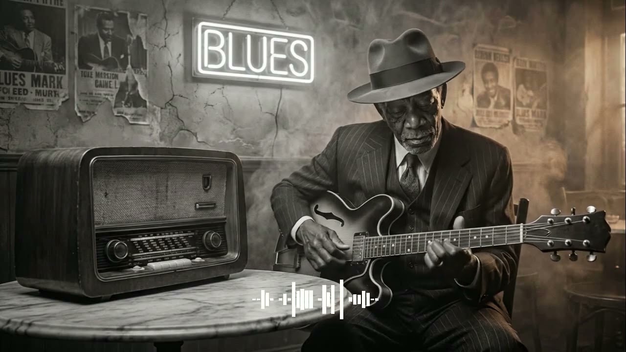 Best of Slow Blues B.B. King Inspired - Bury Me In Blue Suit Official Lyric Video