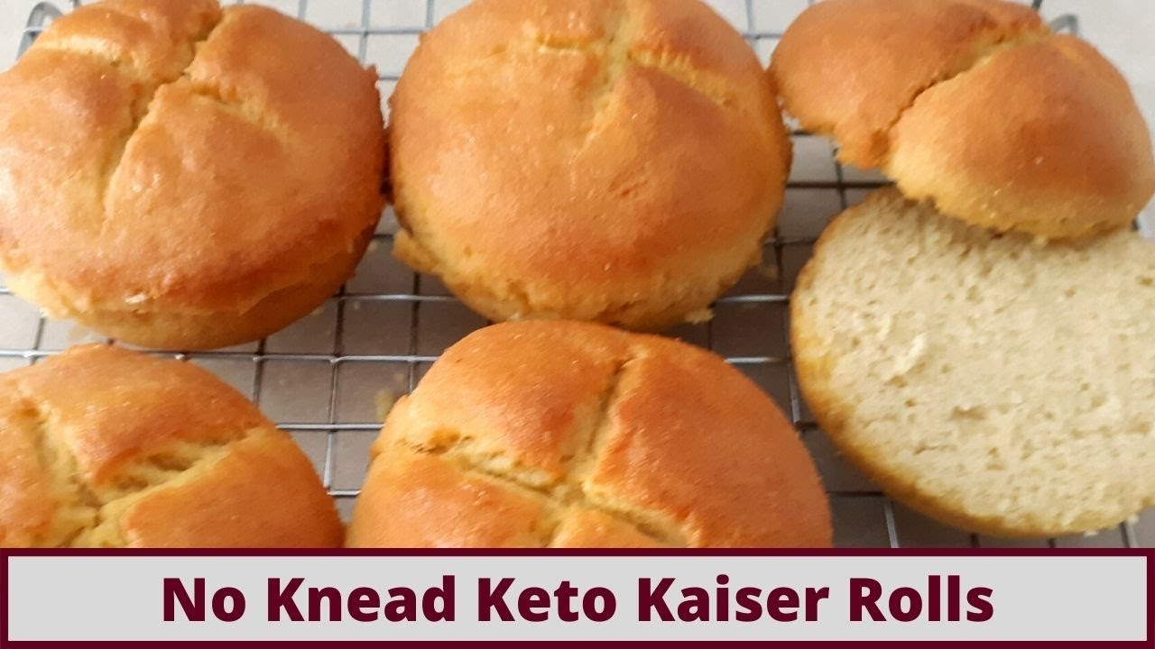 Quick And Delicious Keto Kaiser Rolls (Nut free And Gluten Free)