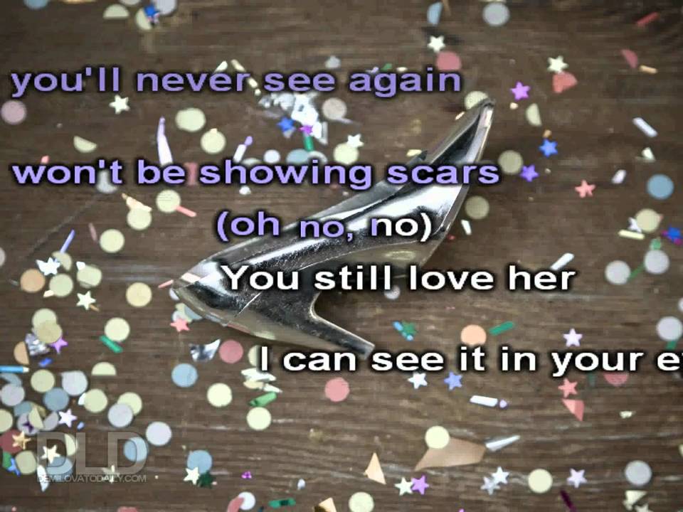demi lovato every time you lie karaoke (HD)