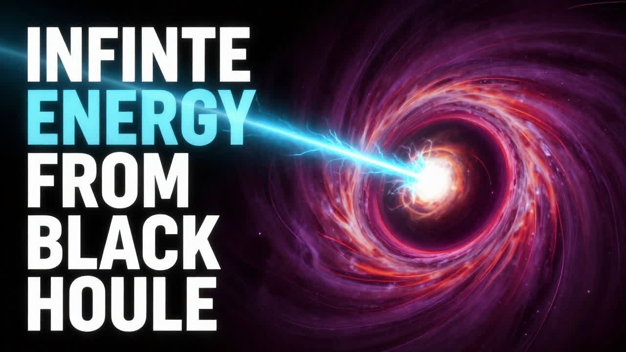 How a Spinning Black Hole Could Power Civilizations Beyond Stars