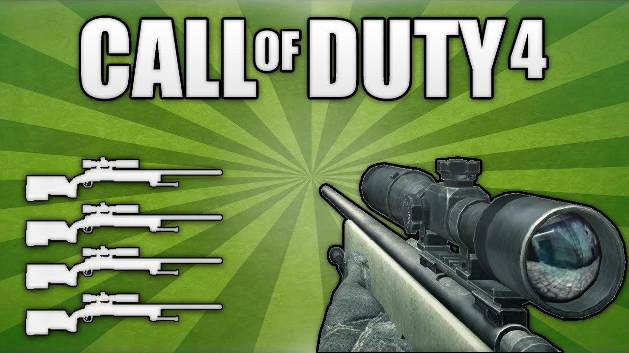 COD4: Четырехствольная подача с каждым орудием!