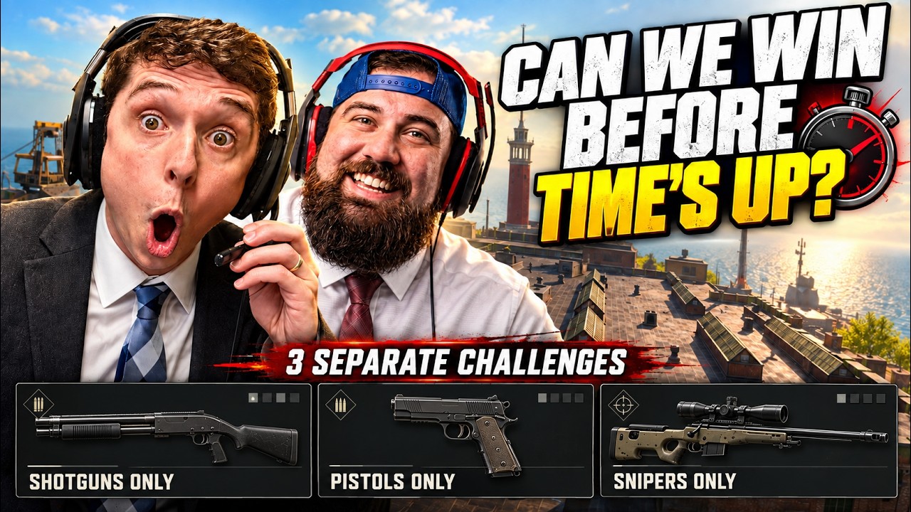 3 Weapon Challenges. 3 Resurgence Wins? ⏱️ w/ @CPreds | Warzone Broadcaster