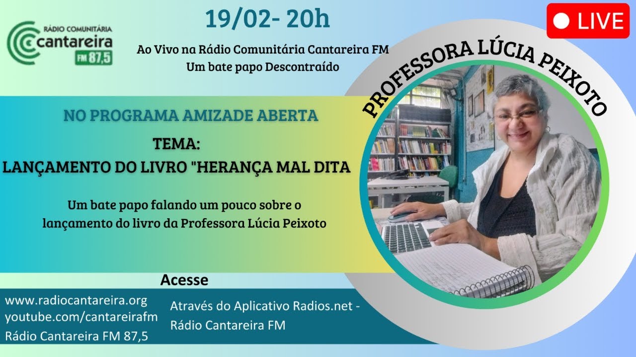 PROFESSORA LÚCIA PEIXOTO - 📖 LANÇAMENTO: 