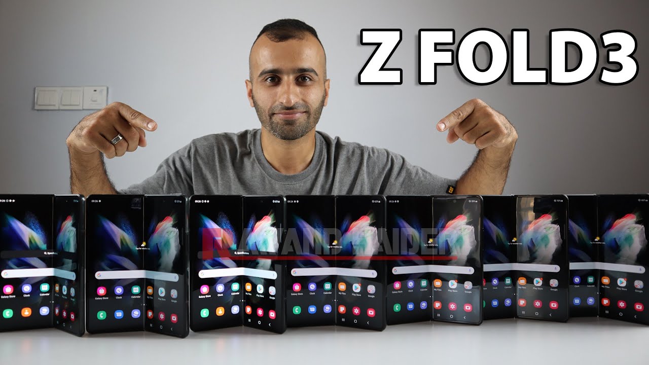 بەهێزترین مۆبایلی چەماوەی سامسۆنگ ┃Samsung Galaxy Z Fold3 Kurdish Unboxing