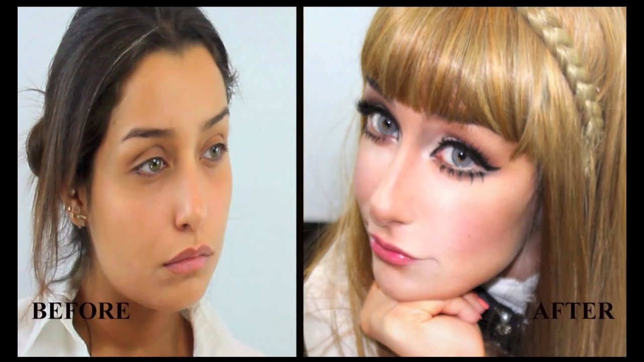 Dakota Rose and Doll inspired Makeup by Hanan Alnajadah حنان النجاده
