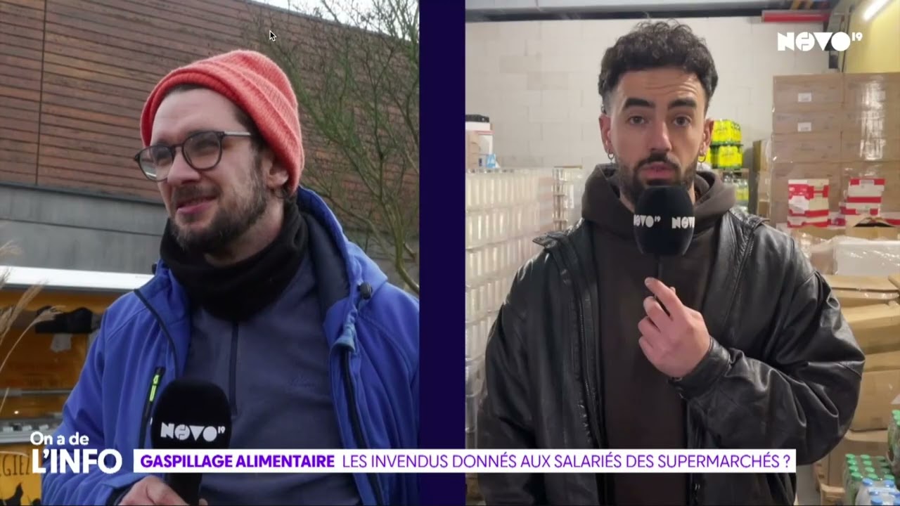 Gaspillage alimentaire: Les invendus donnés aux salariés des supermarchés - On a de l’info - Novo 19