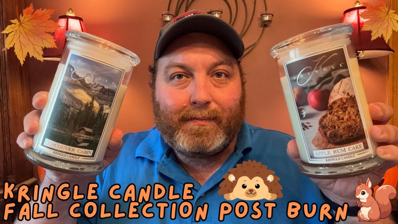 Kringle Candle Fall Collection Post Burn Review | Fall 2025 | 100% Soy Wax Candles