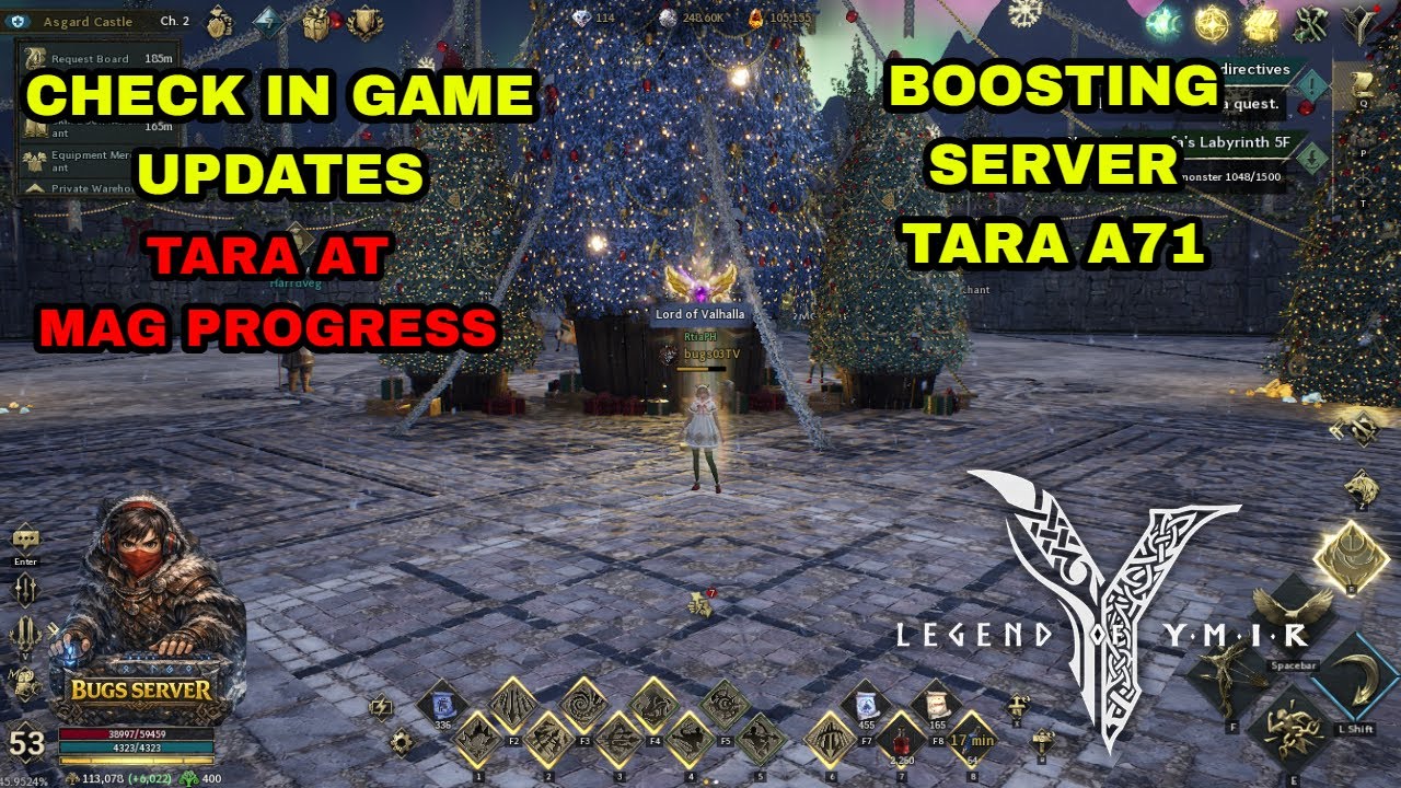 Legend Of Ymir - Check In Game Updates Tara Gawa Sa Boosting