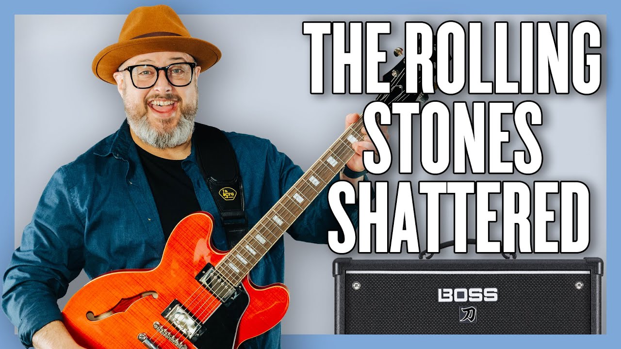 The Rolling Stones Shattered • Урок игры на гитаре + обучение