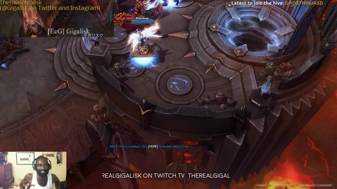 @BlizzHeroes - #TheRealGigalisk along with @HotsCast. *Uncensored*