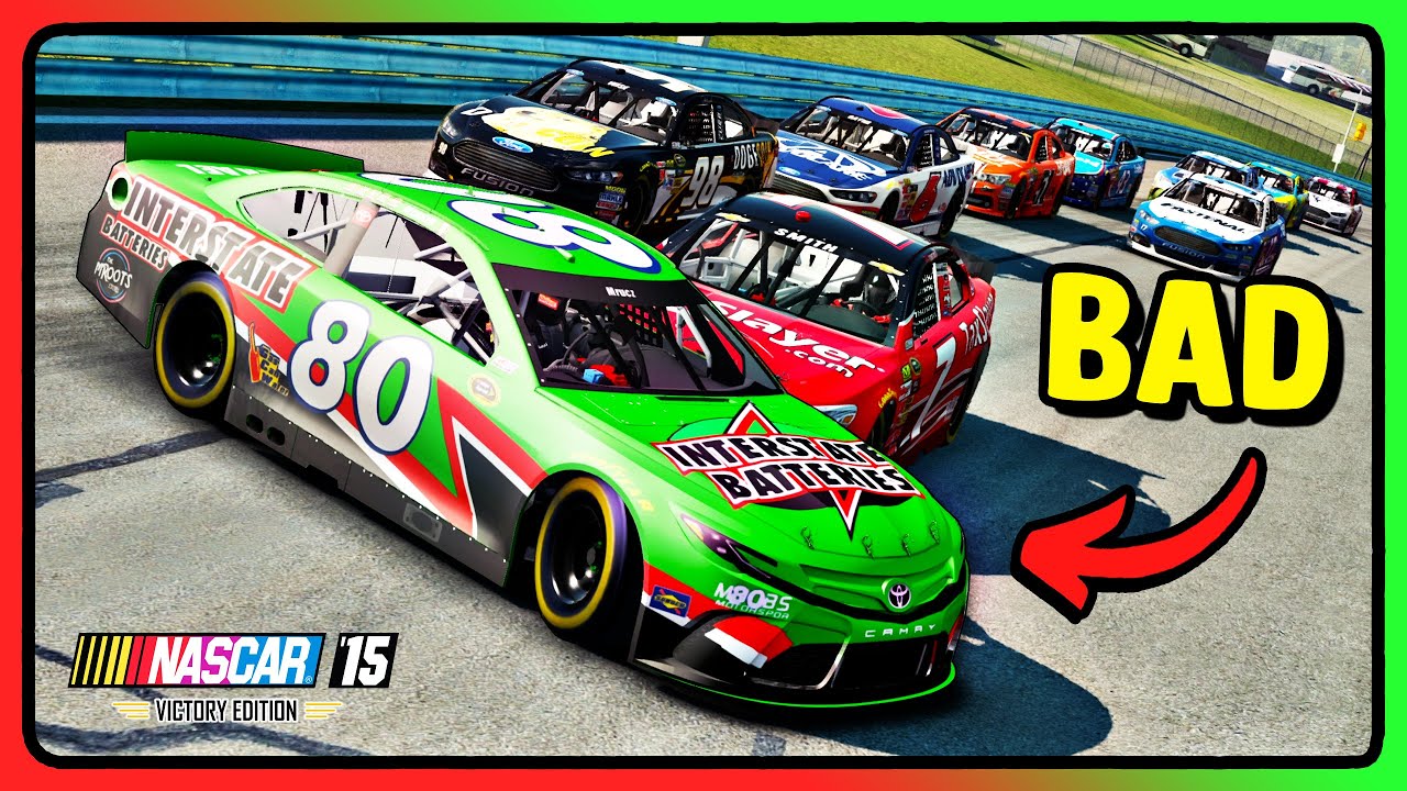 NASCAR '15 Glitches Turn Our Race From Bad To Worse