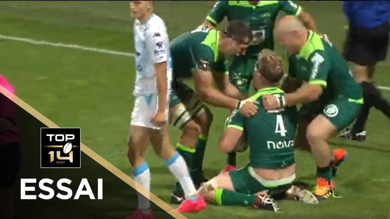 TOP 14 - Essai de Matt PHILIP (SP) - Pau - Montpellier - J26 - Saison 2020/2021