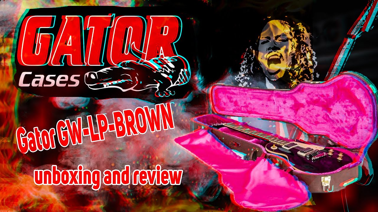Gator GW LP BROWN unboxing and review. КЕЙС ГАТОР РАСПАКОВКА И ОБЗОР.! Лучший кейс для гитары !