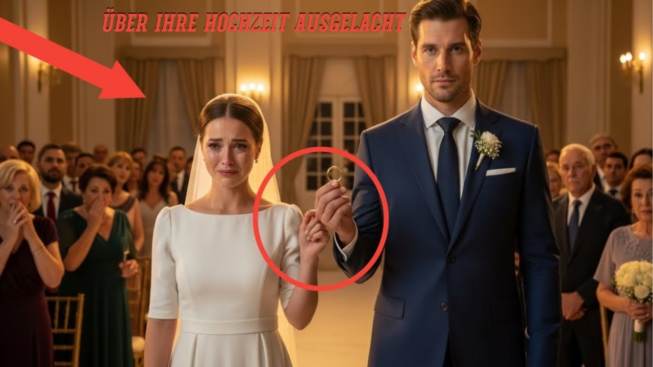 Alle verspotteten sie auf der Hochzeit – bis der Bräutigam seinen Ring abnahm und alles veränderte.