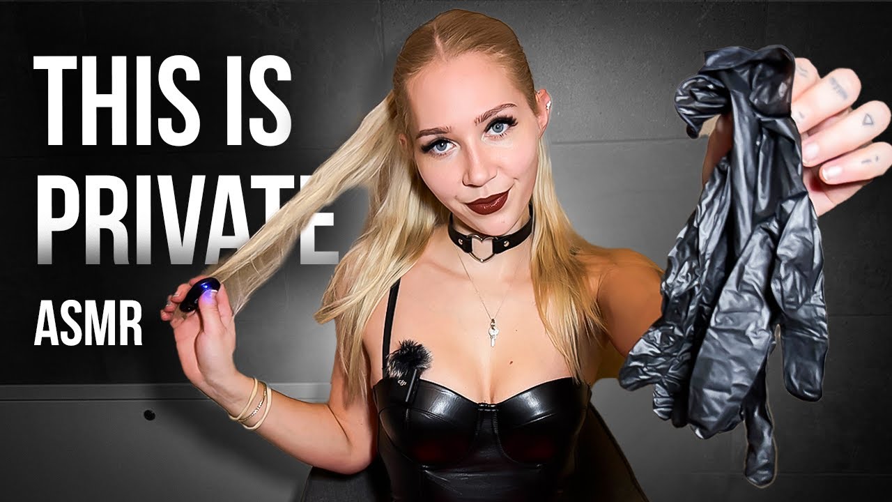 [4K USA ASMR] Deep Latex Resonance 🎵 Tapping, Squeezing & Real Glove Interaction | No Talking