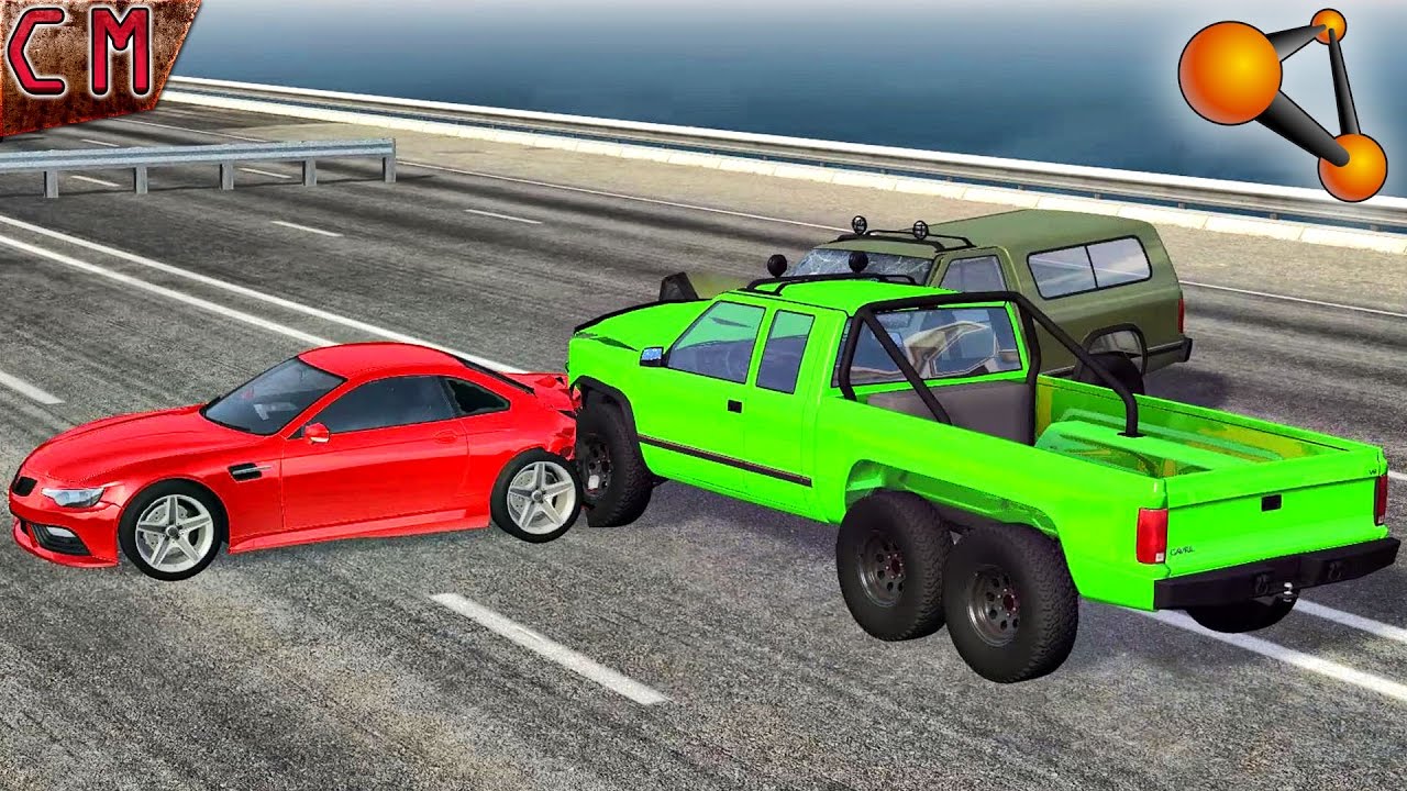 BeamNG Drive RoadBlock crashes #1