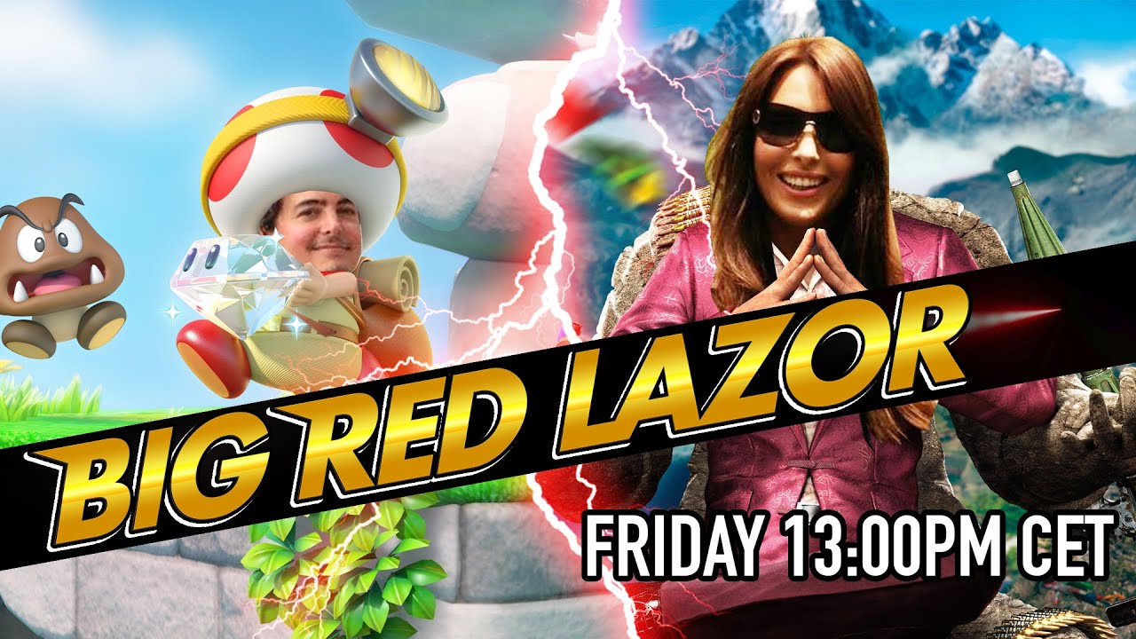 First show of the year! Big Red Lazor is BACK! (Farcry 4, Captain Toad Treasure Tracker)