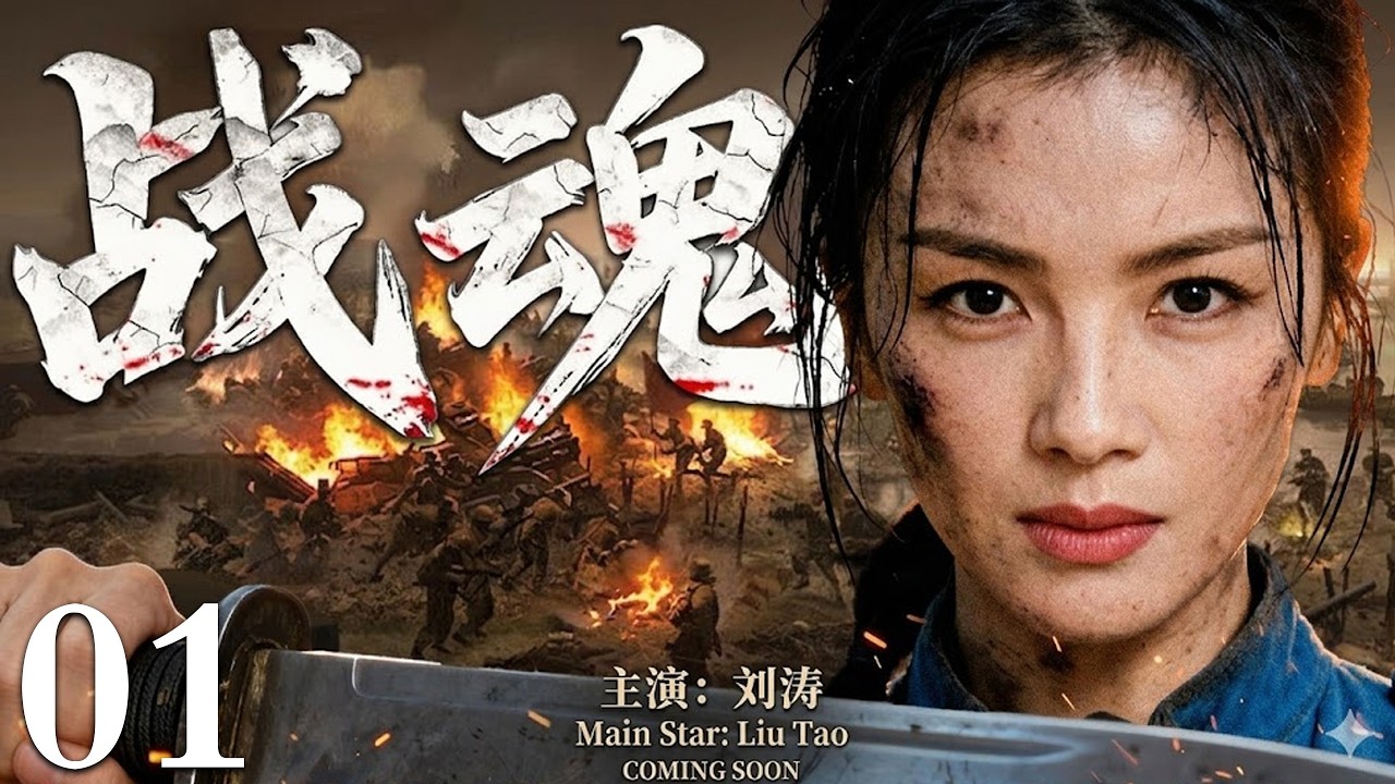 【2026最新抗战剧】战魂 01 | 日军残虐屠村，女兵王深夜反击，一人血战全城，救出俘虏雪恨报仇！#刘涛 #靳东