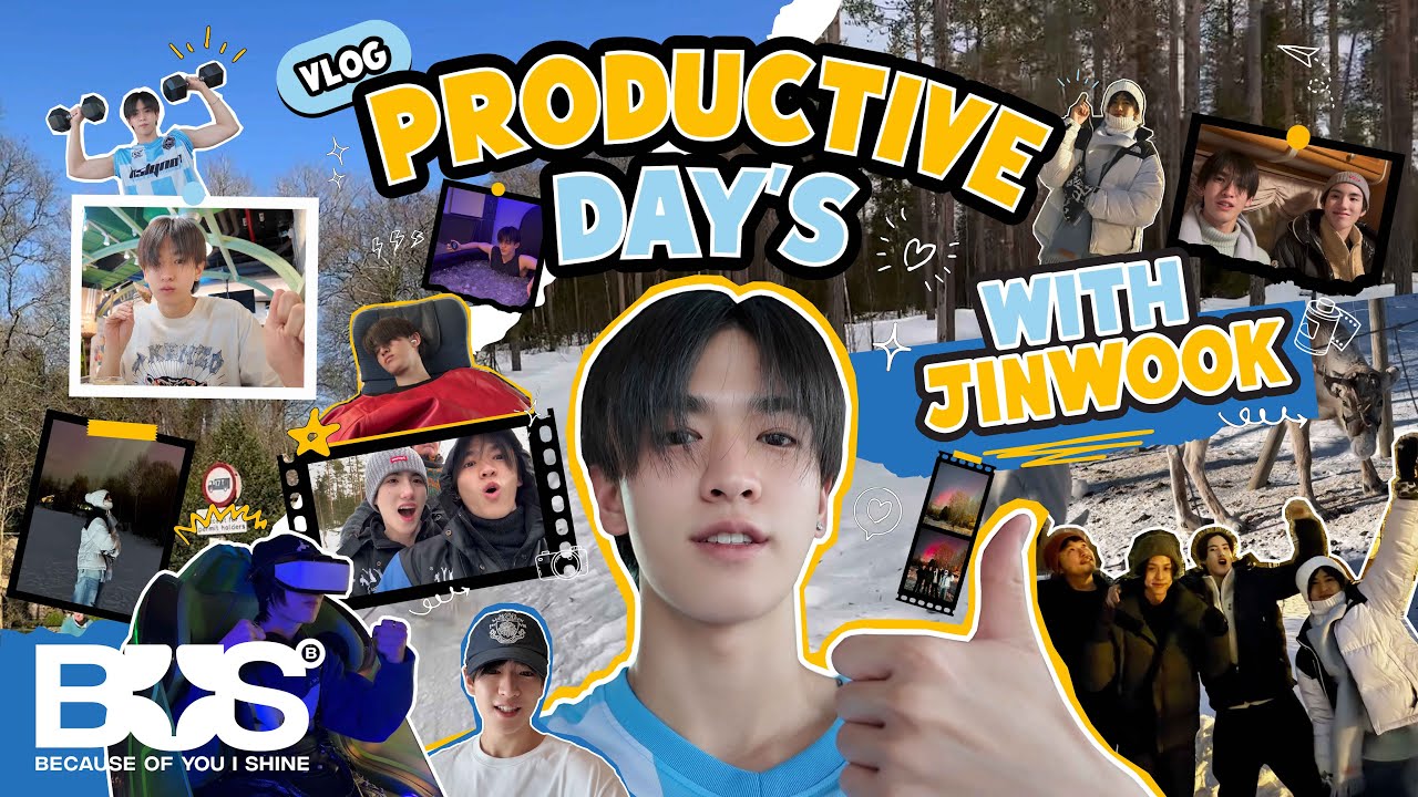[VLOG] BUS JINWOOK - Productive Days With JINWOOK