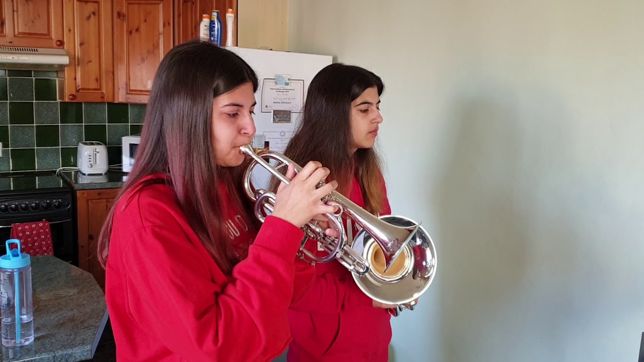 Pie Jesu duet with my sister cornet & tenor horn