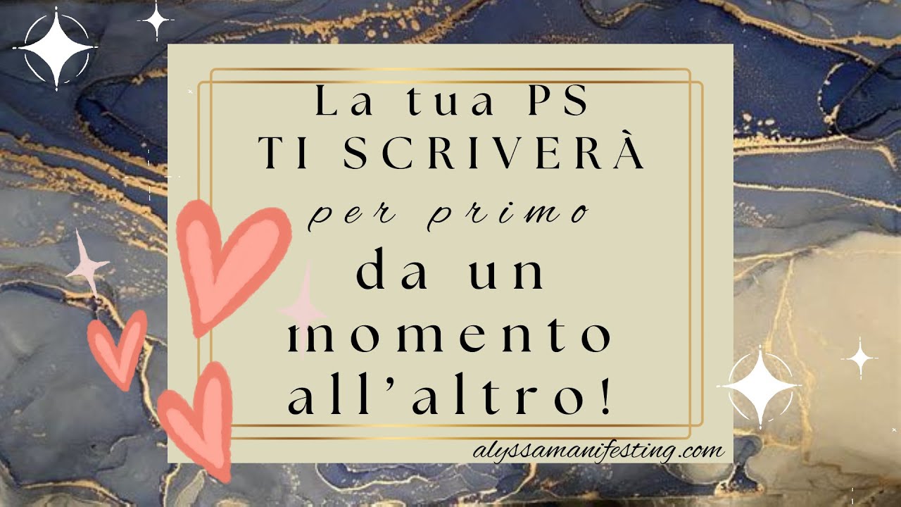✨ Affermazione MAGICA ✨ ricevi SUBITO un messaggio dalla tua PS! 💌 ***SUBLIMINALE***