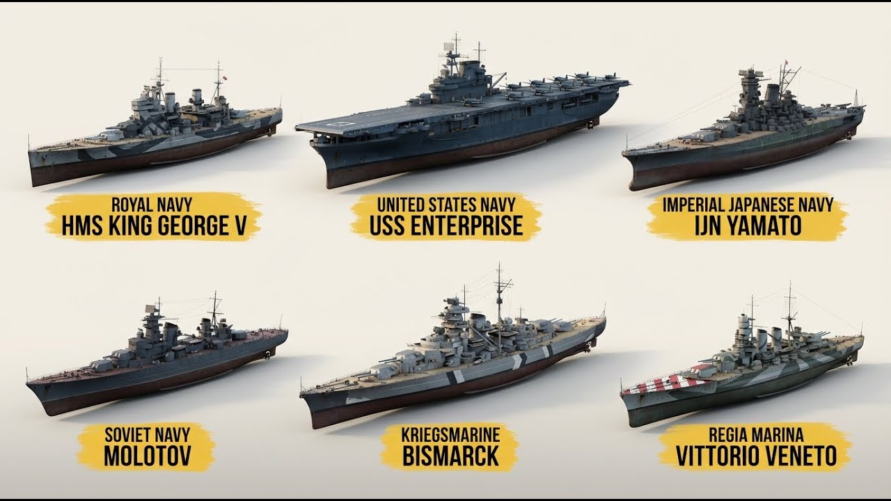 Every Major Navy in WW2 Explained
