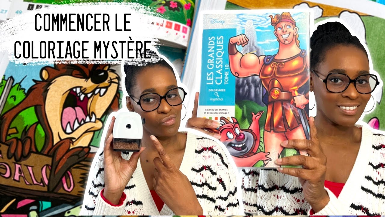 Commencer le coloriage mystère ? Quel materiel ?