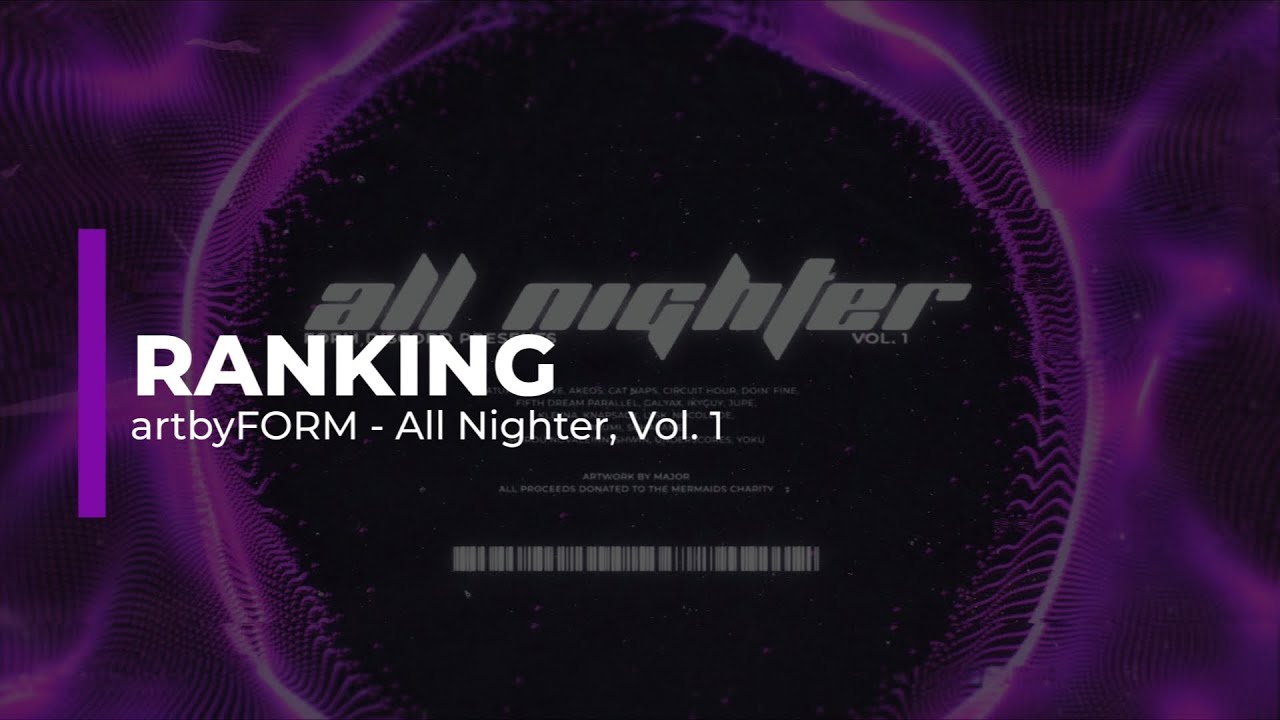 Ranking @artbyform - All Nighter, Vol. 1
