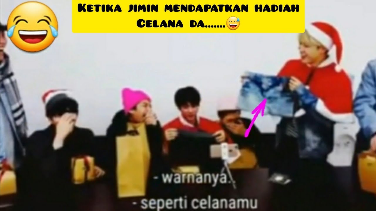 Momen Momen Lucu Jimin seperti baby mochi😁😅