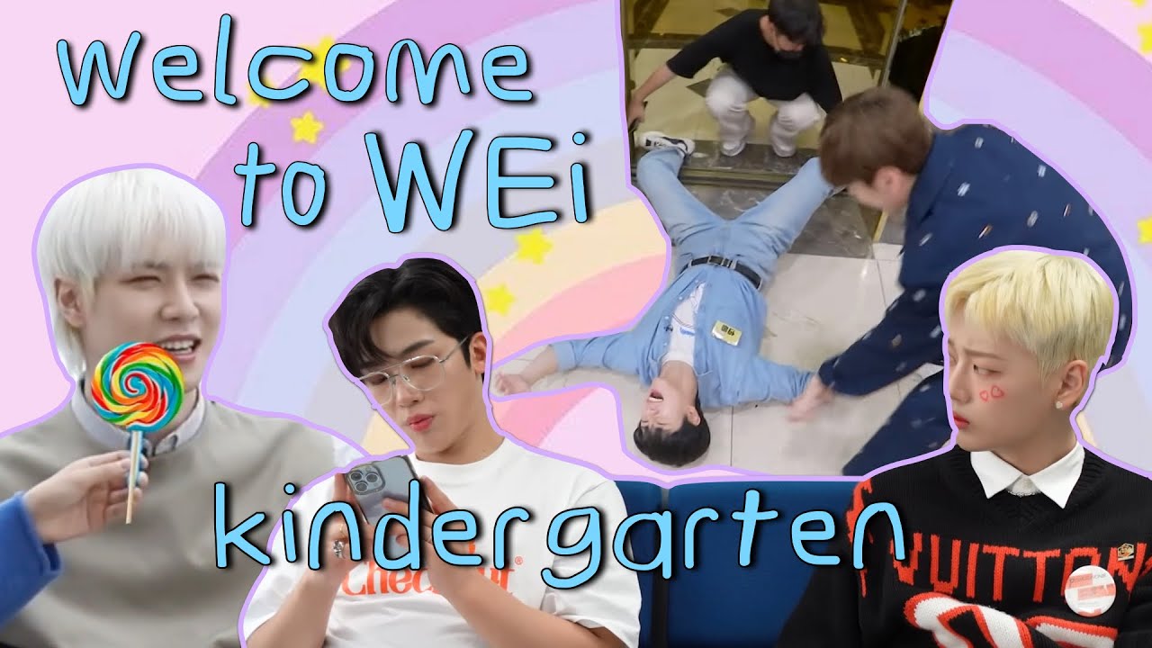 When Oui ent has to raise 6 babies 🍼🐣 Welcome to WEi Kindergarten 위아이 유치원 [WEi - 위아이]