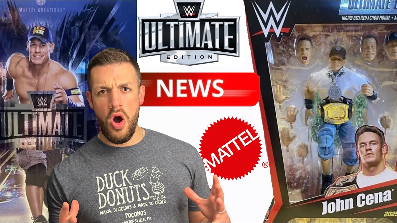NEW LEGENDARY WWE ULTIMATE EDITION COMING SOON FROM MATTEL! JOHN CENA LEGACY FIGURE REVEALED!