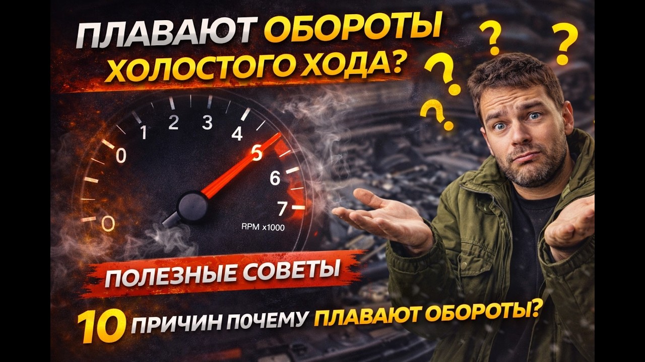 Плавают обороты холостого хода? Полезные советы, почему плавают обороты?