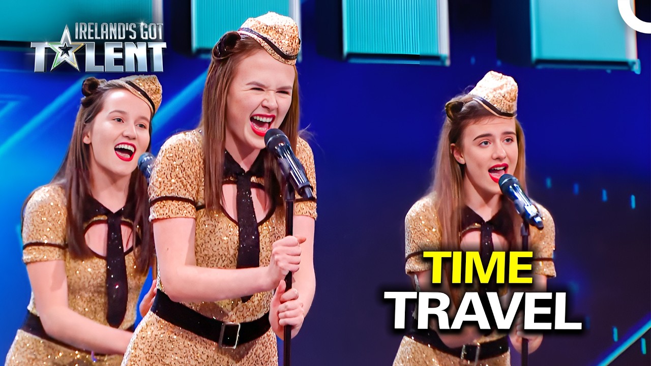 Nobody Expected THESE Girls to Sing a 60s Hit! | Ireland's Got Talent