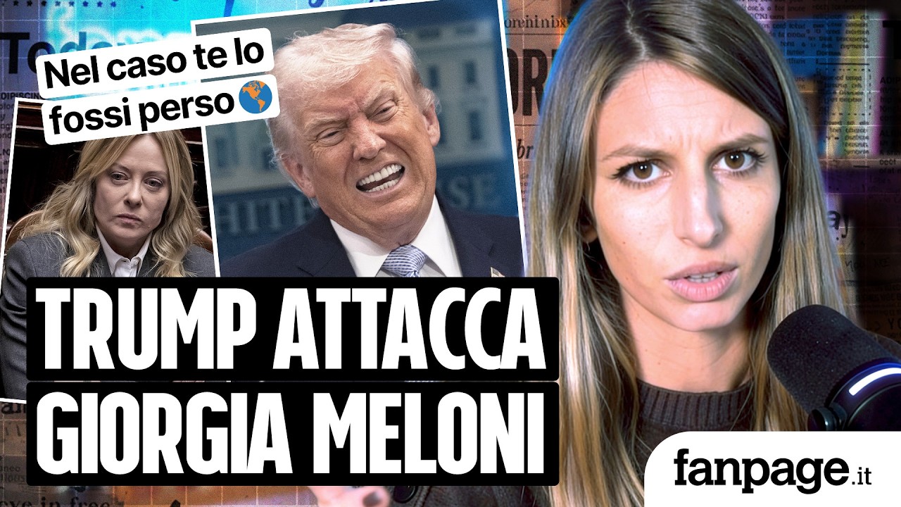 Trump scarica Giorgia Meloni, ma l&rsquo;attacco del tycoon potrebbe essere una buona notizia per lei