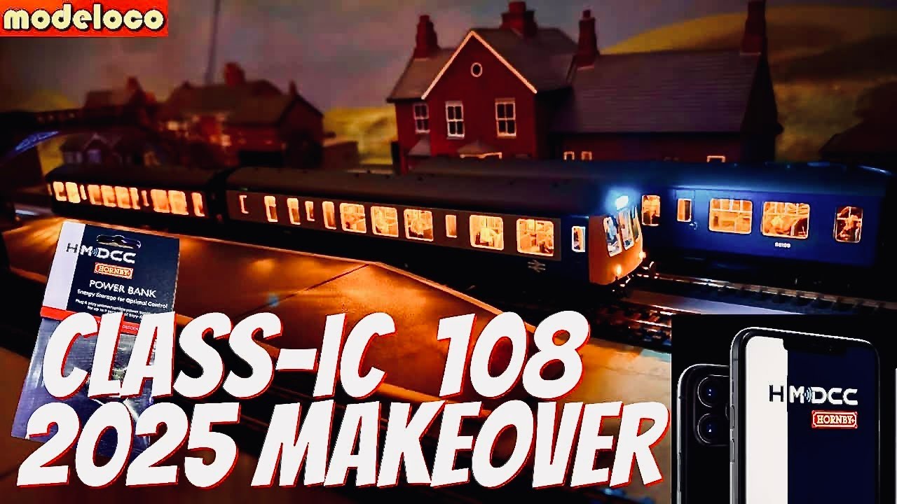 Дизельный тепловоз Bachmann Class 108 HM7000 TXS с звуком, пассажирами, аккумулятором, полной сбо...