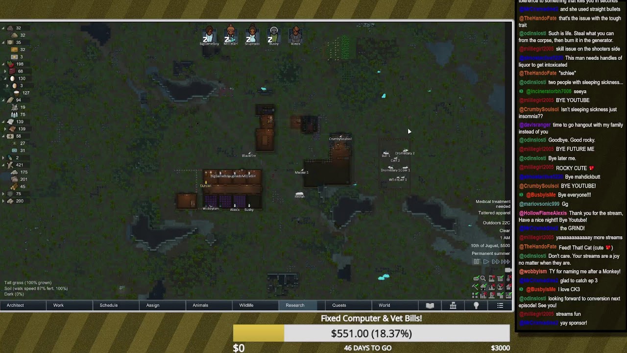 More RimWorld Streaming with ALL DLC! 🔴 Come hang out!