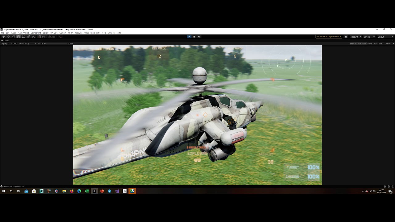 Tokyo Warfare Turbo || Helicopter progress