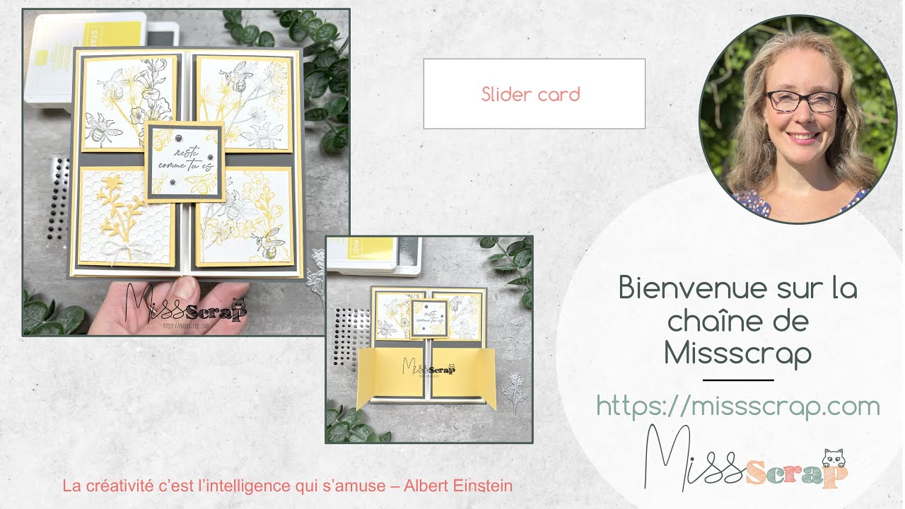 Live #128: slider card / carte à fermeture coulissante